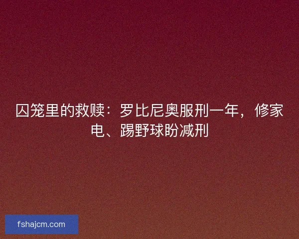囚笼里的救赎：罗比尼奥服刑一年，修家电、踢野球盼减刑